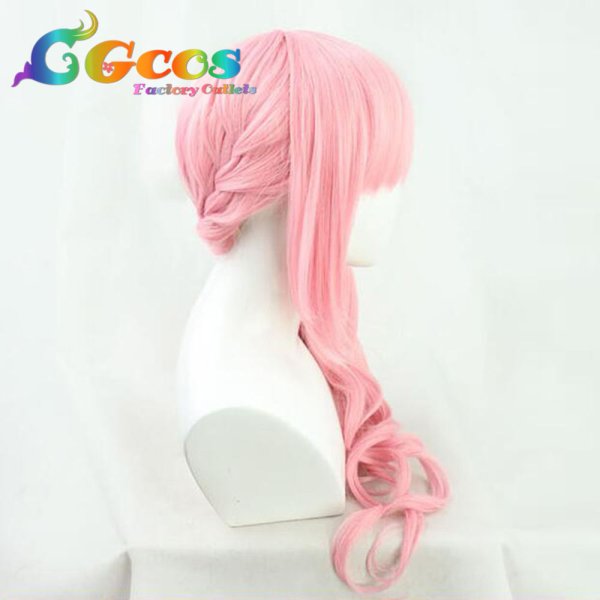 画像3: バーチャルYouTuber VTuber ウィッグ 森美声 Mori Calliope ドレス コスプレ衣装 (3)