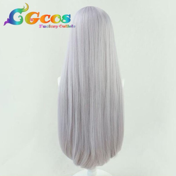 画像4: バーチャルYouTuber VTuber ウィッグ 白銀ノエル ディアンドル娘衣装 コスプレ衣装 (4)