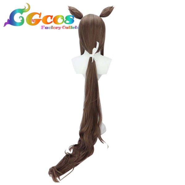 画像3: ウマ娘プリティーダービー ウィッグ アドマイヤベガ 制服 コスプレ衣装 (3)