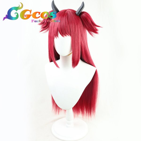 画像2: バーチャルYouTuber VTuber ウィッグ 夢月ロア コスプレ衣装 (2)