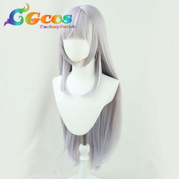 画像2: バーチャルYouTuber VTuber ウィッグ 白銀ノエル ディアンドル娘衣装 コスプレ衣装 (2)