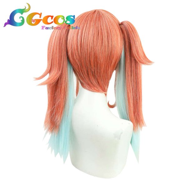 画像2: バーチャルYouTuber VTuber ウィッグ 小鳥遊キアラ メイド服 コスプレ衣装 (2)