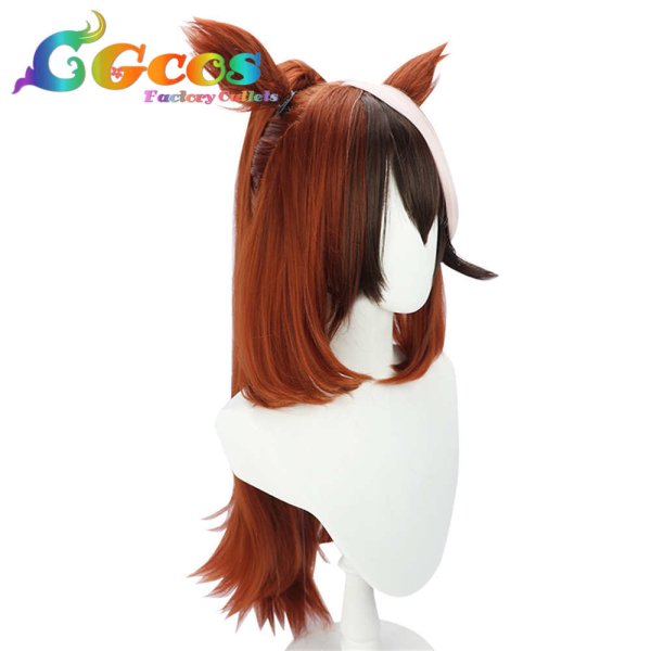 画像2: ウマ娘プリティーダービー ウィッグ シリウスシンボリ 皓月の弓取り コスプレ衣装 (2)