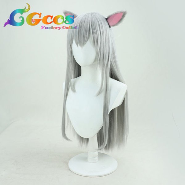 画像2: バーチャルYouTuber VTuber ウィッグ 甘城なつき コスプレ衣装 (2)