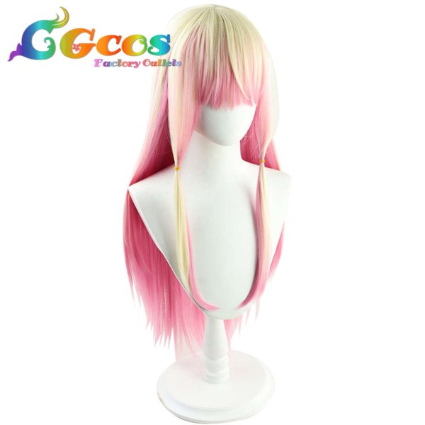 画像2: バーチャルYouTuber VTuber ウィッグ  桃鈴ねね お正月衣装2022 コスプレ衣装 (2)