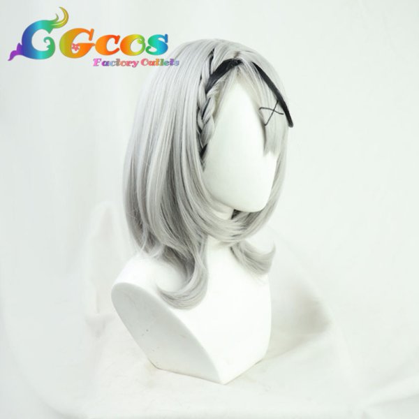 画像3: バーチャルYouTuber VTuber ウィッグ 沙花叉クロヱ コスプレ衣装 (3)