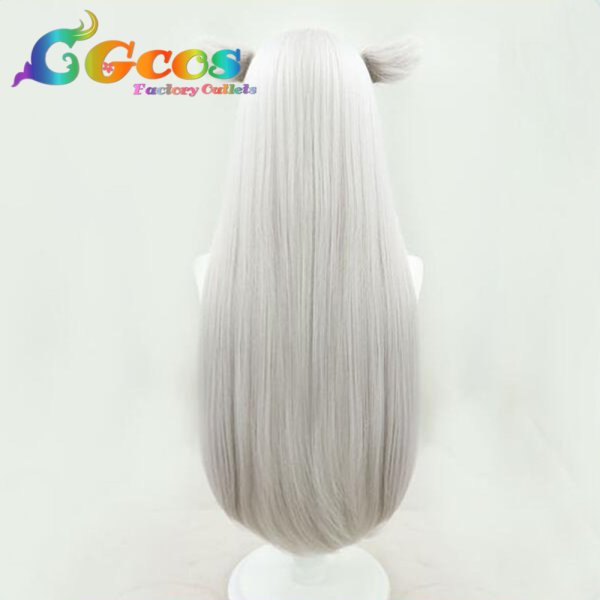 画像3: バーチャルYouTuber VTuber ウィッグ 獅白ぼたん 新衣装 9/2版 コスプレ衣装 (3)