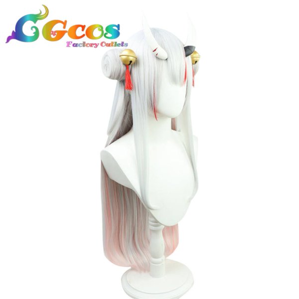 画像2: バーチャルYouTuber VTuber ウィッグ 百鬼あやめ 初期衣装 コスプレ衣装 (2)