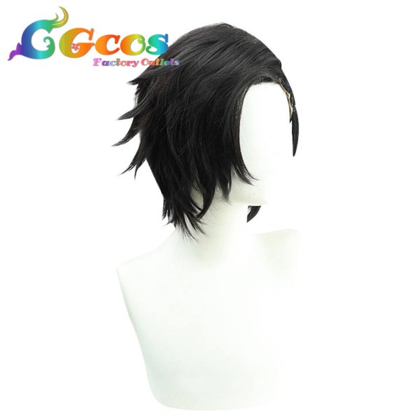 画像3: 東京卍リベンジャーズ ウィッグ 九井一 コスプレ衣装 (3)