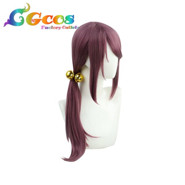 画像2: 少女☆歌劇 レヴュースタァライト ウィッグ 星見純那 コスプレ衣装 (2)