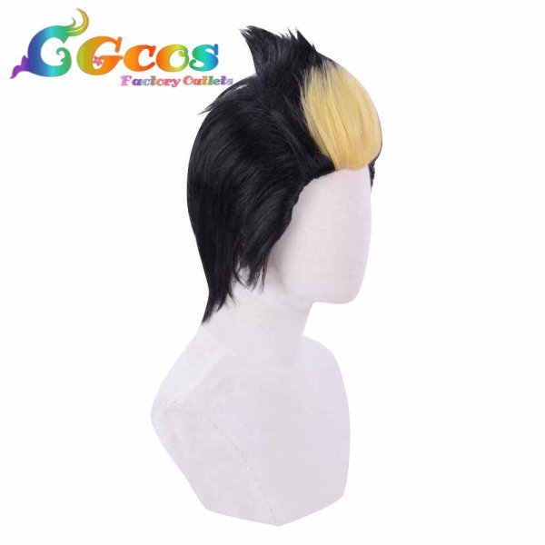 画像2: 東京リベンジャーズ ウィッグ 半間修二 コスプレ衣装 (2)