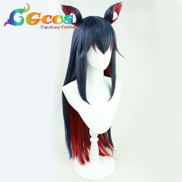 画像2: アークナイツ ウィッグ テキサス Texas 冬の使者 コスプレ衣装 (2)