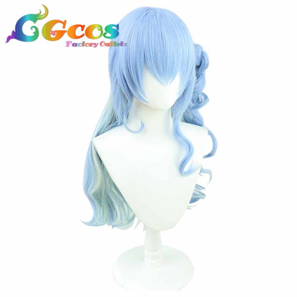 画像2: バーチャルYouTuber VTuber ウィッグ 星街すいせい セーラー服 コスプレ衣装 (2)