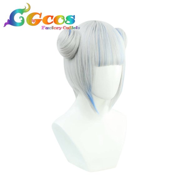 画像2: バーチャルYouTuber　VTuber　ウィッグ　ガウル・グラ　がうる・ぐら　コスプレ衣装 (2)