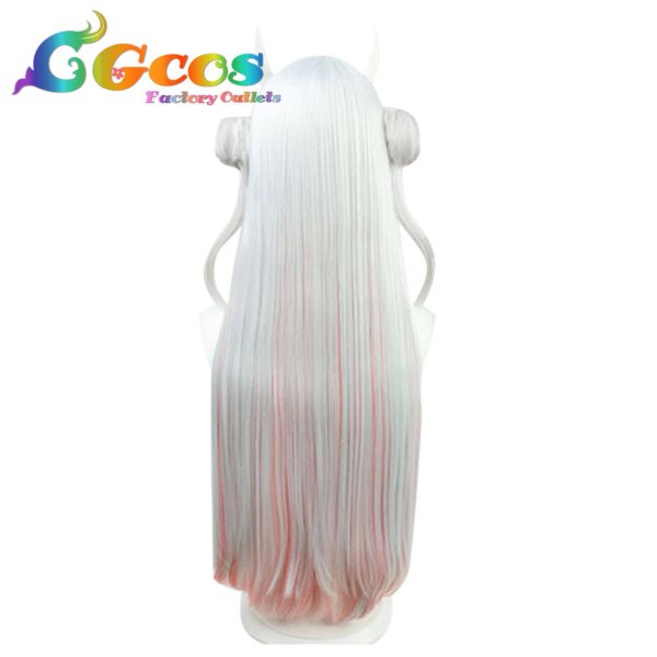 画像4: バーチャルYouTuber VTuber ウィッグ 百鬼あやめ 初期衣装 コスプレ衣装 (4)