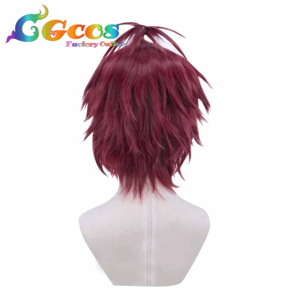 画像4: あんさんぶるスターズ! ウィッグ 衣更真緒 コスプレ衣装 (4)