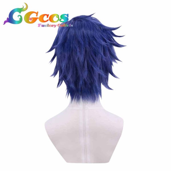 画像4: あんさんぶるスターズ! ウィッグ 漣ジュン コスプレ衣装 (4)