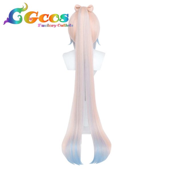 画像4: 原神　げんしん　ウィッグ　珊瑚宮心海　コスプレ衣装 (4)