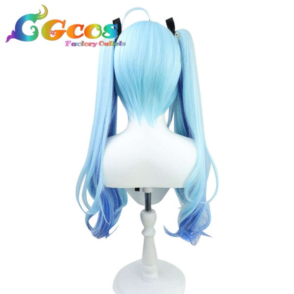 画像2: バーチャルYouTuber VTuber ウィッグ 雪花ラミィ 私服衣装 コスプレ衣装 (2)