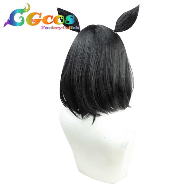 画像4: ウマ娘プリティーダービー　ウィッグ　エイシンフラッシュ　コスプレ衣装 (4)