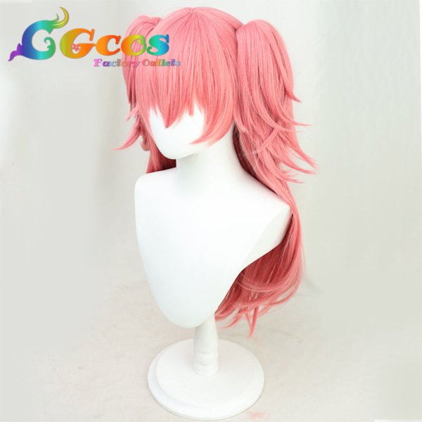 画像3: プロジェクトセカイ ウィッグ MORE MORE JUMP! 桃井愛莉 コスプレ衣装 (3)