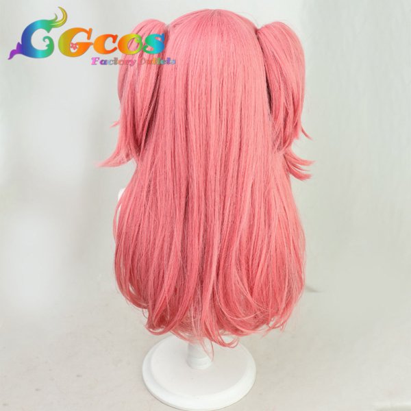 画像4: プロジェクトセカイ ウィッグ MORE MORE JUMP! 桃井愛莉 コスプレ衣装 (4)