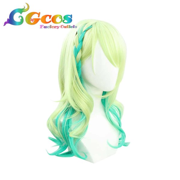 画像2: バーチャルYouTuber　VTuber　ウィッグ　セレス・ファウナ　CeresFauna　コスプレ衣装 (2)