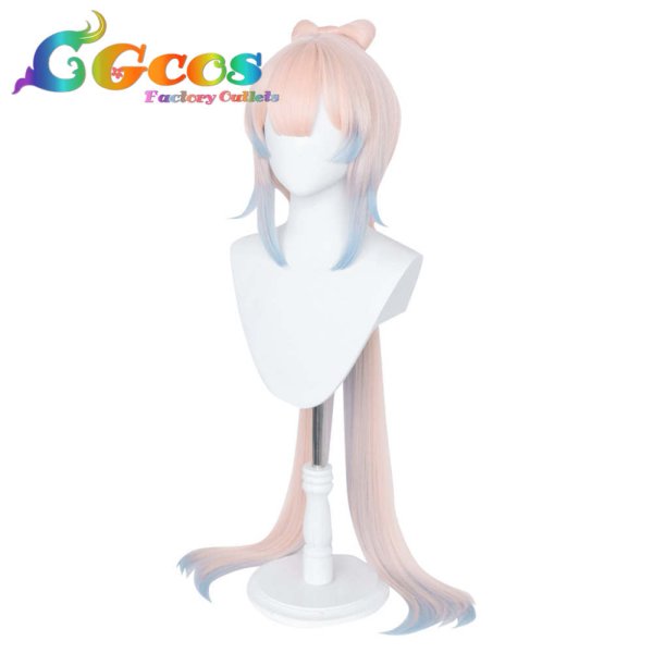 画像3: 原神　げんしん　ウィッグ　珊瑚宮心海　コスプレ衣装 (3)