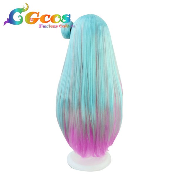 画像4: バーチャルYouTuber VTuber ウィッグ 潤羽るしあ 正月衣装  コスプレ衣装 (4)