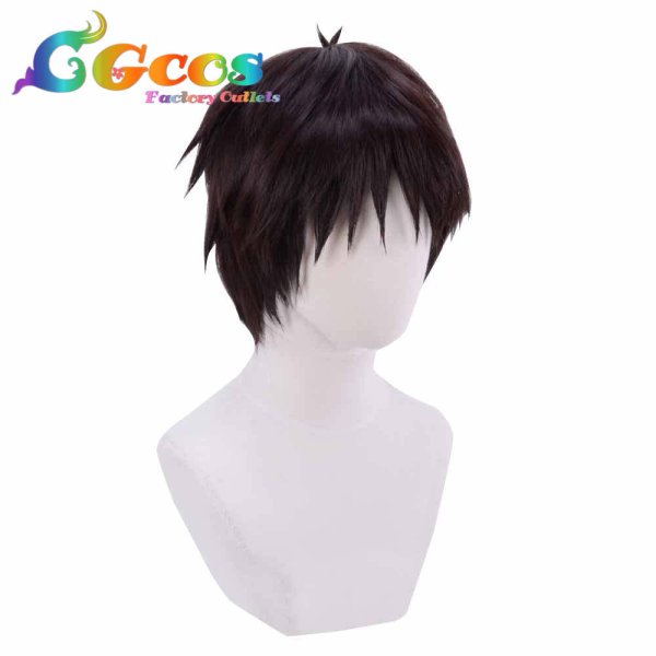 画像2: 新世紀エヴァンゲリオン　ウィッグ　碇シンジ　コスプレ衣装 (2)