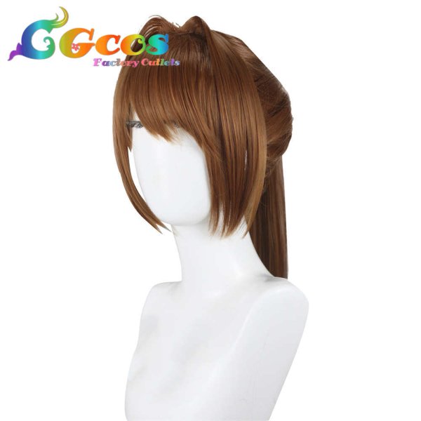 画像2: 遊戯王デュエルモンスターズ ウィッグ 真崎杏子 コスプレ衣装 (2)