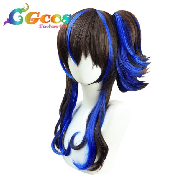 画像2: ウマ娘プリティーダービー ウィッグ ダイタクヘリオス コスプレ衣装 (2)