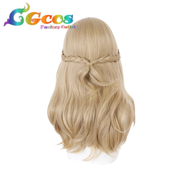 画像3: IdentityV 第五人格 ウィッグ 心理学者 エダ・メスマー 蒼鷺の翼 コスプレ衣装 (3)