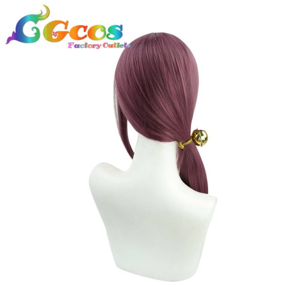 画像3: 少女☆歌劇 レヴュースタァライト ウィッグ 星見純那 コスプレ衣装 (3)