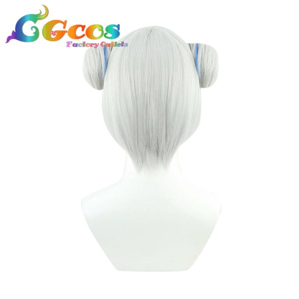 画像4: バーチャルYouTuber　VTuber　ウィッグ　ガウル・グラ　がうる・ぐら　コスプレ衣装 (4)