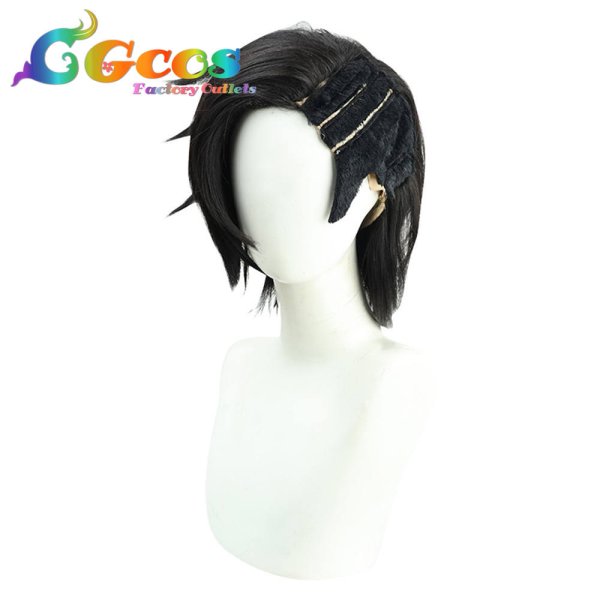 画像2: 東京卍リベンジャーズ ウィッグ 九井一 コスプレ衣装 (2)