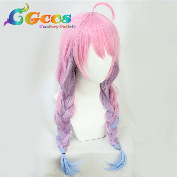 画像2: バーチャルYouTuber VTuber ウィッグ 姫森ルーナ 正月衣装 コスプレ衣装 (2)