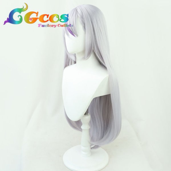 画像3: バーチャルYouTuber VTuber ウィッグ La+ Darknesss ラプラス・ダークネス コスプレ衣装 (3)