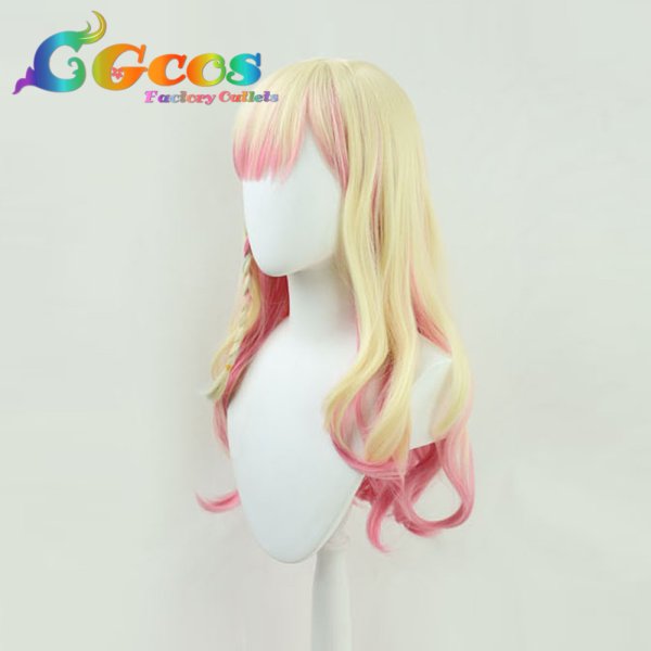 画像3: バーチャルYouTuber VTuber ウィッグ 桃鈴ねね 新衣装 コスプレ衣装 (3)