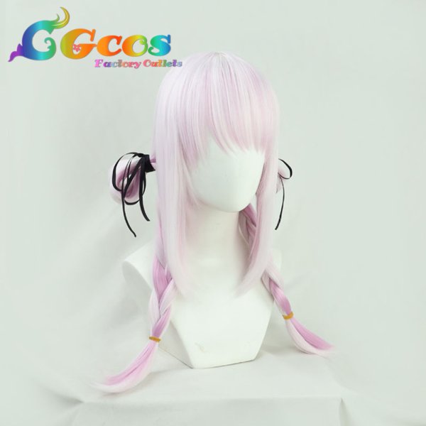 画像2: バーチャルYouTuber VTuber ウィッグ ちゅこらら 眞白かのん 新衣装 コスプレ衣装 (2)