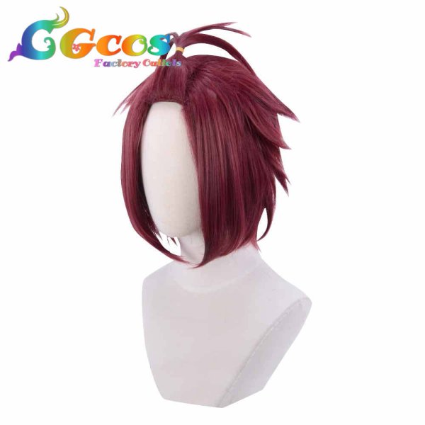 画像3: あんさんぶるスターズ! ウィッグ 衣更真緒 コスプレ衣装 (3)