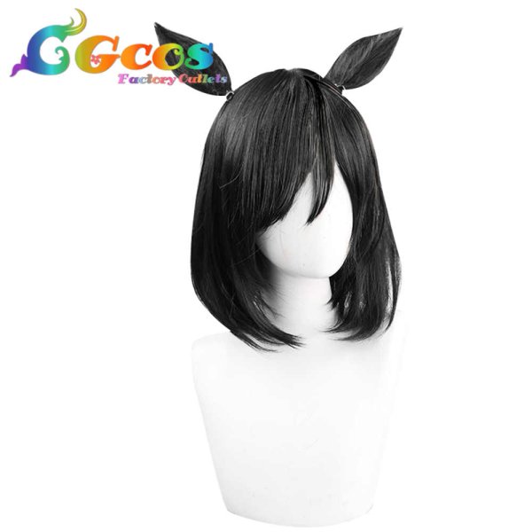 画像2: ウマ娘プリティーダービー　ウィッグ　エイシンフラッシュ　コスプレ衣装 (2)