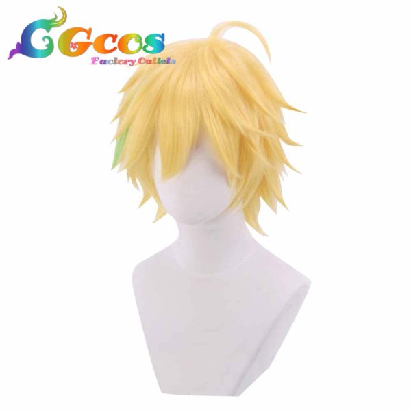 画像2: あんさんぶるスターズ! ウィッグ 春川宙 コスプレ衣装 (2)