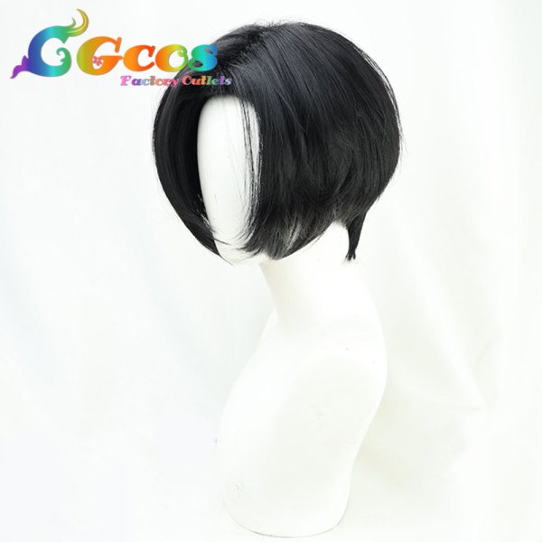 画像2: 東京卍リベンジャーズ ウィッグ 佐野万次郎 コスプレ衣装 (2)