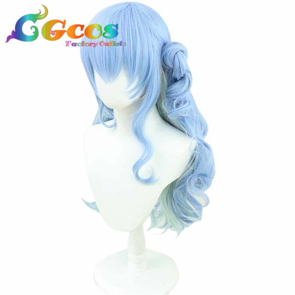 画像3: バーチャルYouTuber VTuber ウィッグ 星街すいせい セーラー服 コスプレ衣装 (3)