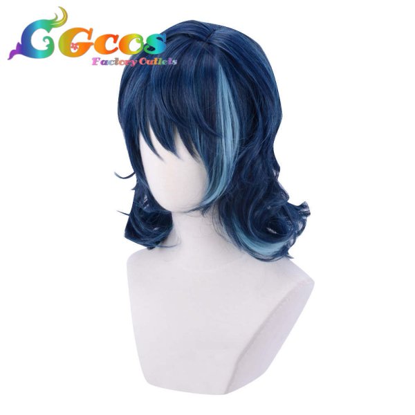 画像2: あんさんぶるスターズ! ウィッグ 青葉つむぎ コスプレ衣装 (2)