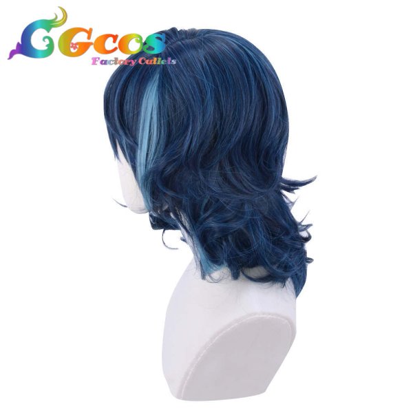 画像3: あんさんぶるスターズ! ウィッグ 青葉つむぎ コスプレ衣装 (3)