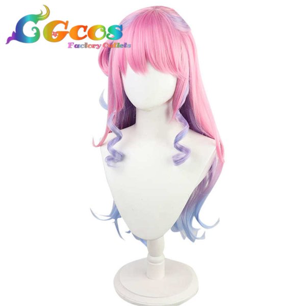 画像2: バーチャルYouTuber VTuber ウィッグ 姫森ルーナ コスプレ衣装 (2)