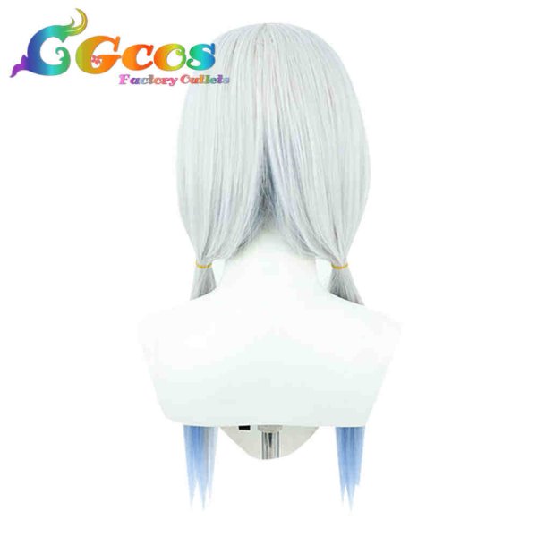 画像2: バーチャルYouTuber VTuber ウィッグ 葉加瀬冬雪 初期衣装 コスプレ衣装 (2)