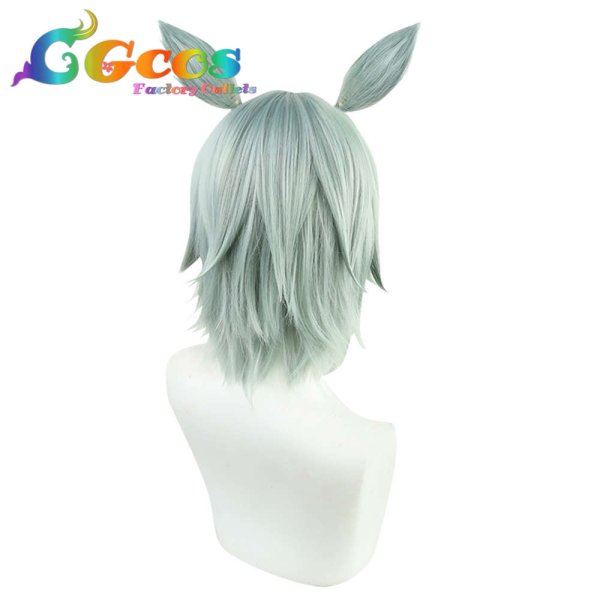 画像3: ウマ娘プリティーダービー ウィッグ セイウンスカイ コスプレ衣装 (3)